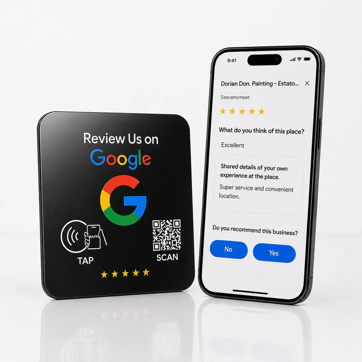 TapCard™️ — כרטיס חכם שמעלה את הדירוג שלכם בגוגל