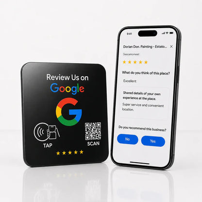 TapCard™️ — כרטיס חכם שמעלה את הדירוג שלכם בגוגל